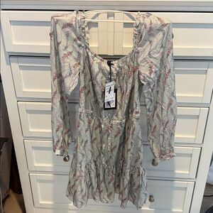 Paige Sage Multi Floral Dress